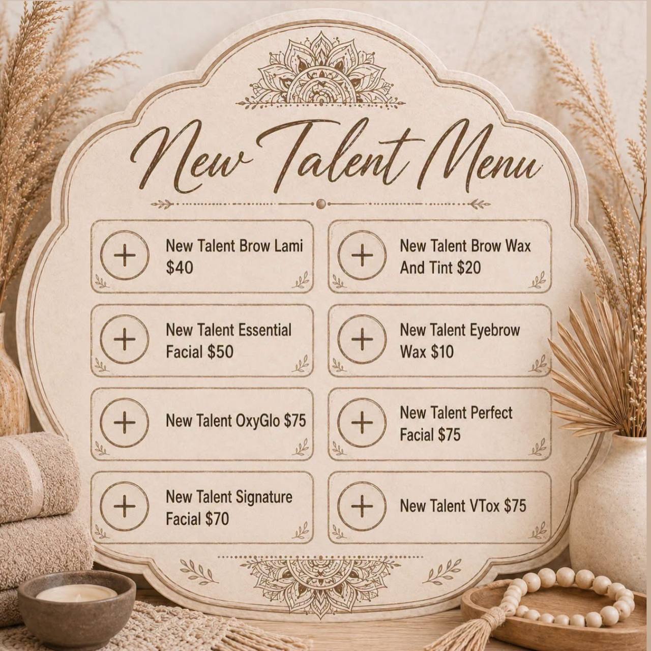 Plush Spa monthly specials